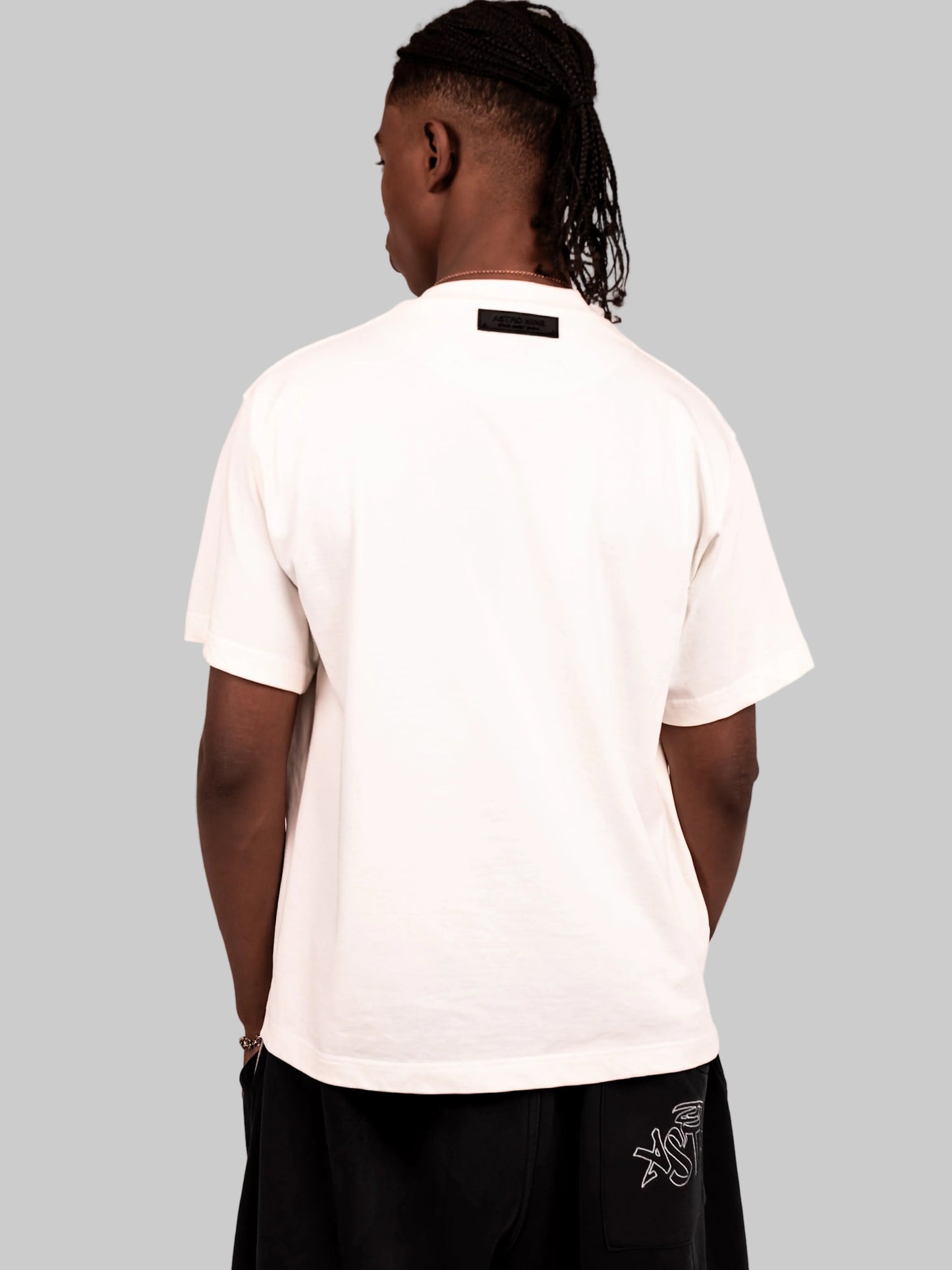 ASTRO9-WHITE STELLAR TEE