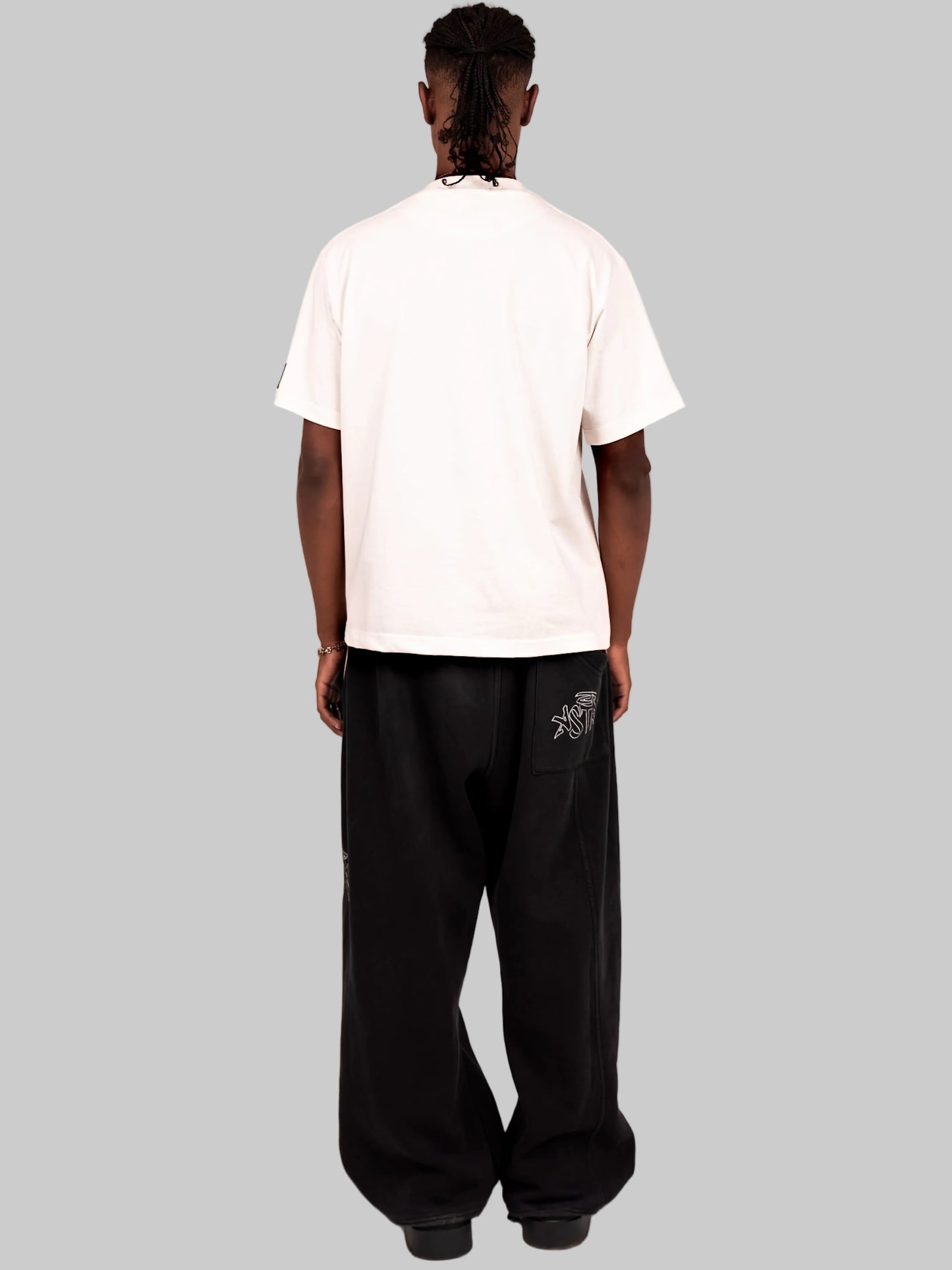 ASTRO9-WHITE STATIC TEE