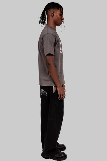 ASTRO9-GRAY STATIC TEE