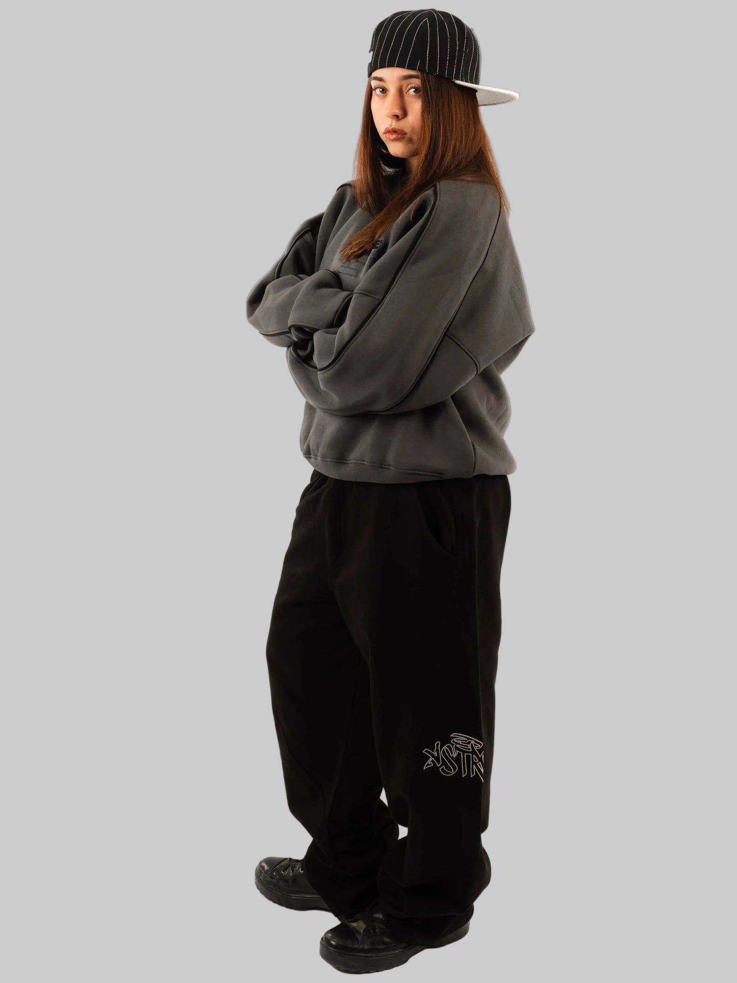 ASTRO NINE GRAY CREWNECK