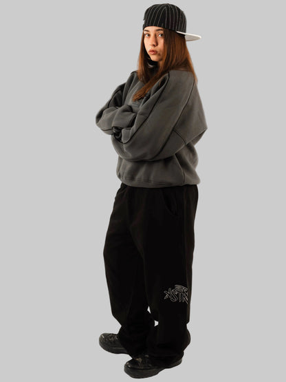 ASTRO NINE GRAY CREWNECK