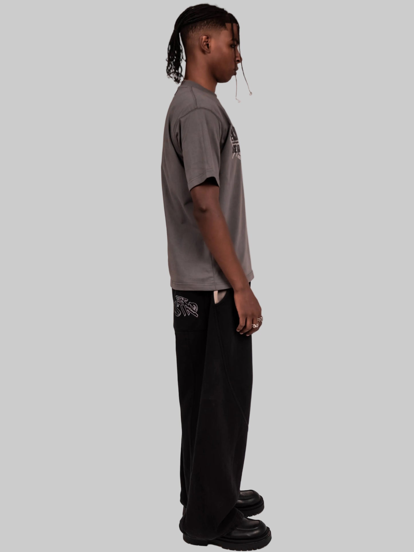 ASTRO9- GRAY STELLAR TEE