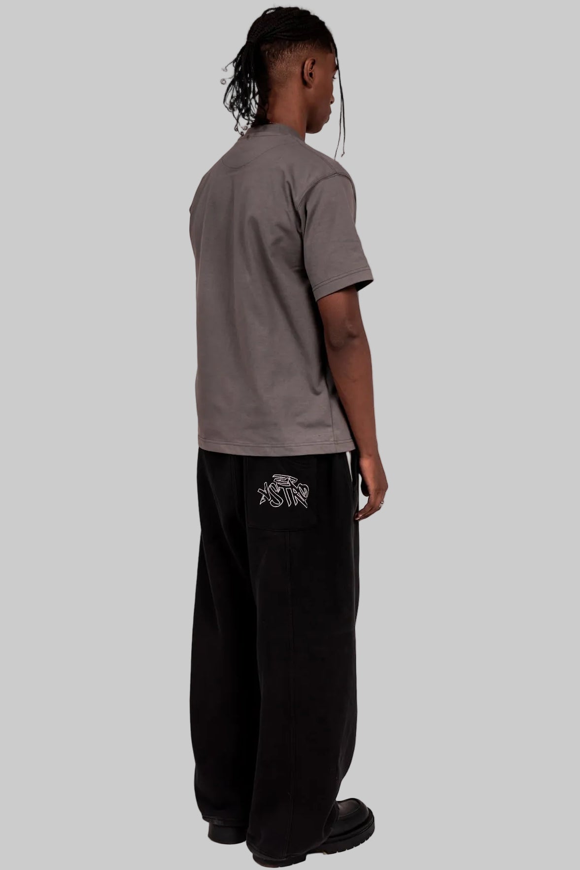 ASTRO9-GRAY STATIC TEE