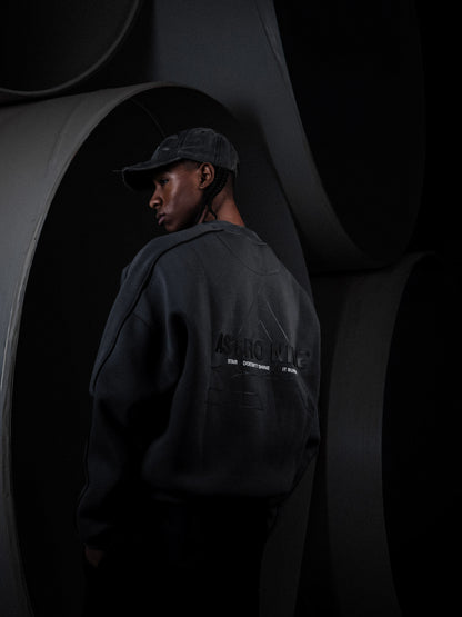 ASTRO NINE GRAY CREWNECK