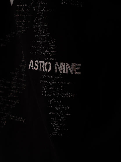 ASTRO9-BLACK STATIC TEE