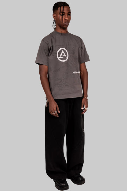 ASTRO9-GRAY STATIC TEE