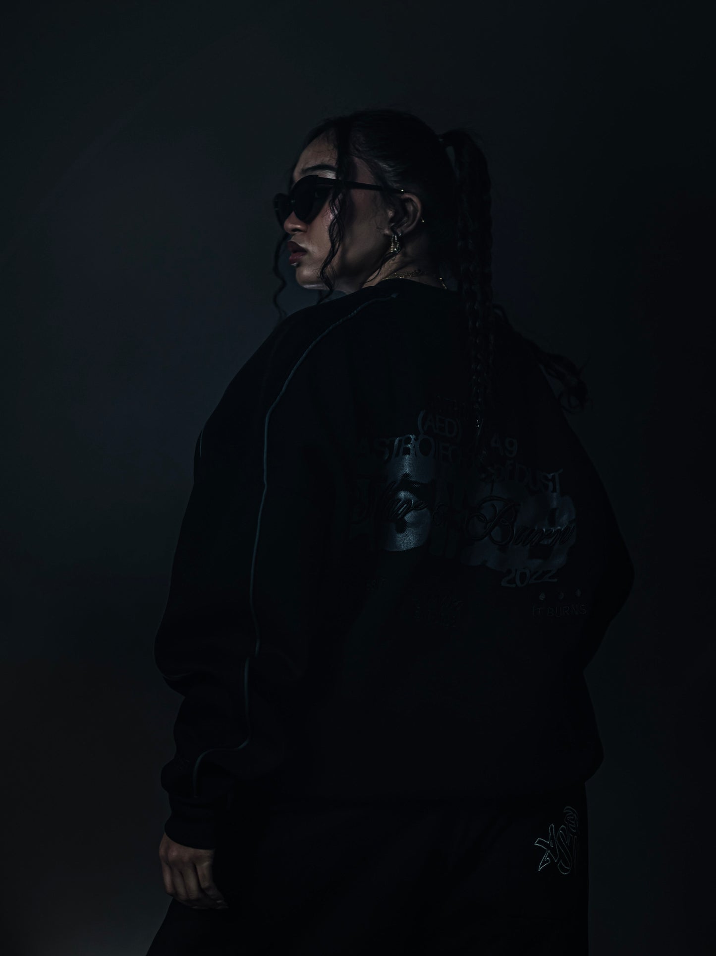 ASTRO ECHOS OF DUST CREWNECK