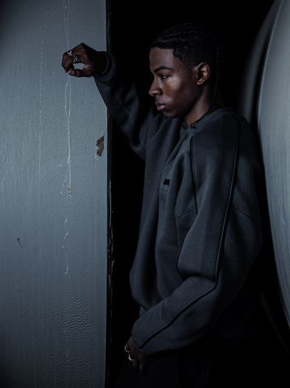 ASTRO NINE GRAY CREWNECK