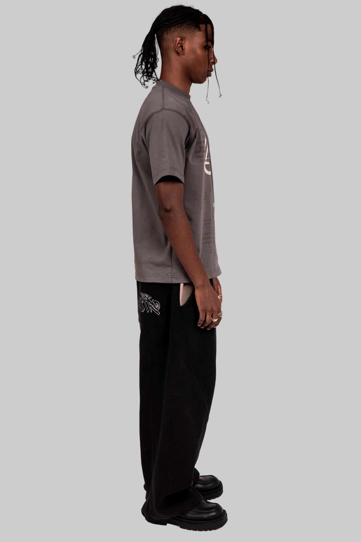 ASTRO9-GRAY STATIC TEE