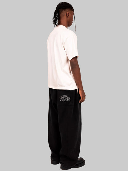 ASTRO9-WHITE STATIC TEE