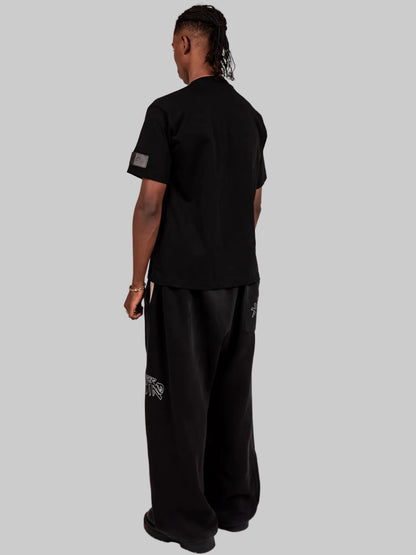ASTRO9-BLACK STATIC TEE