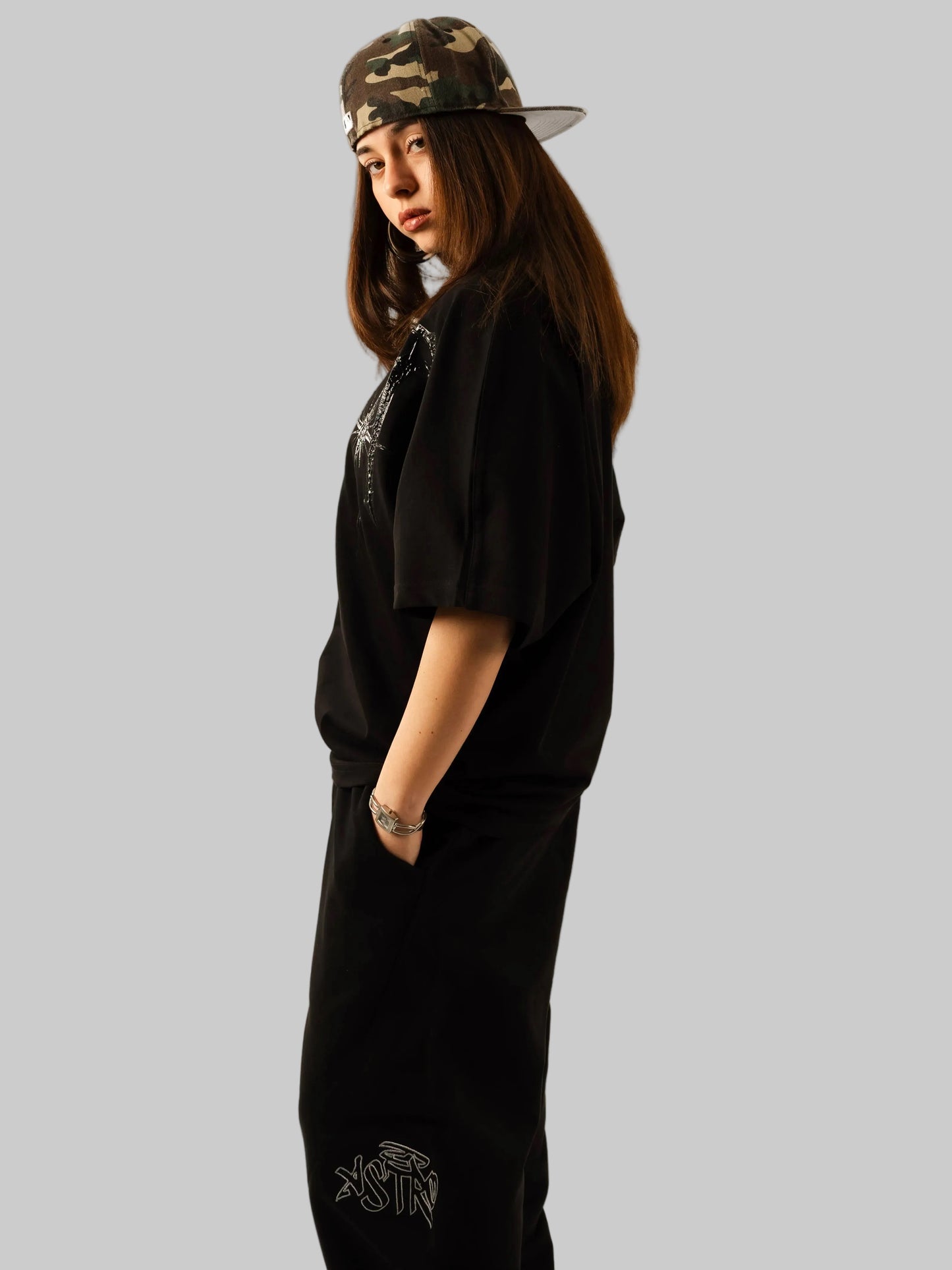 ASTRO BLCK STONE TEE