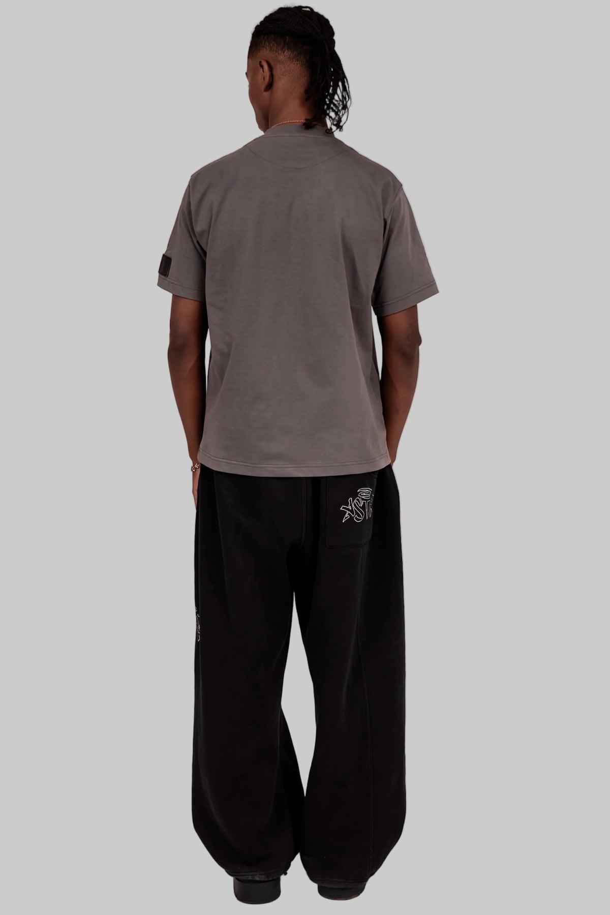 ASTRO9-GRAY STATIC TEE