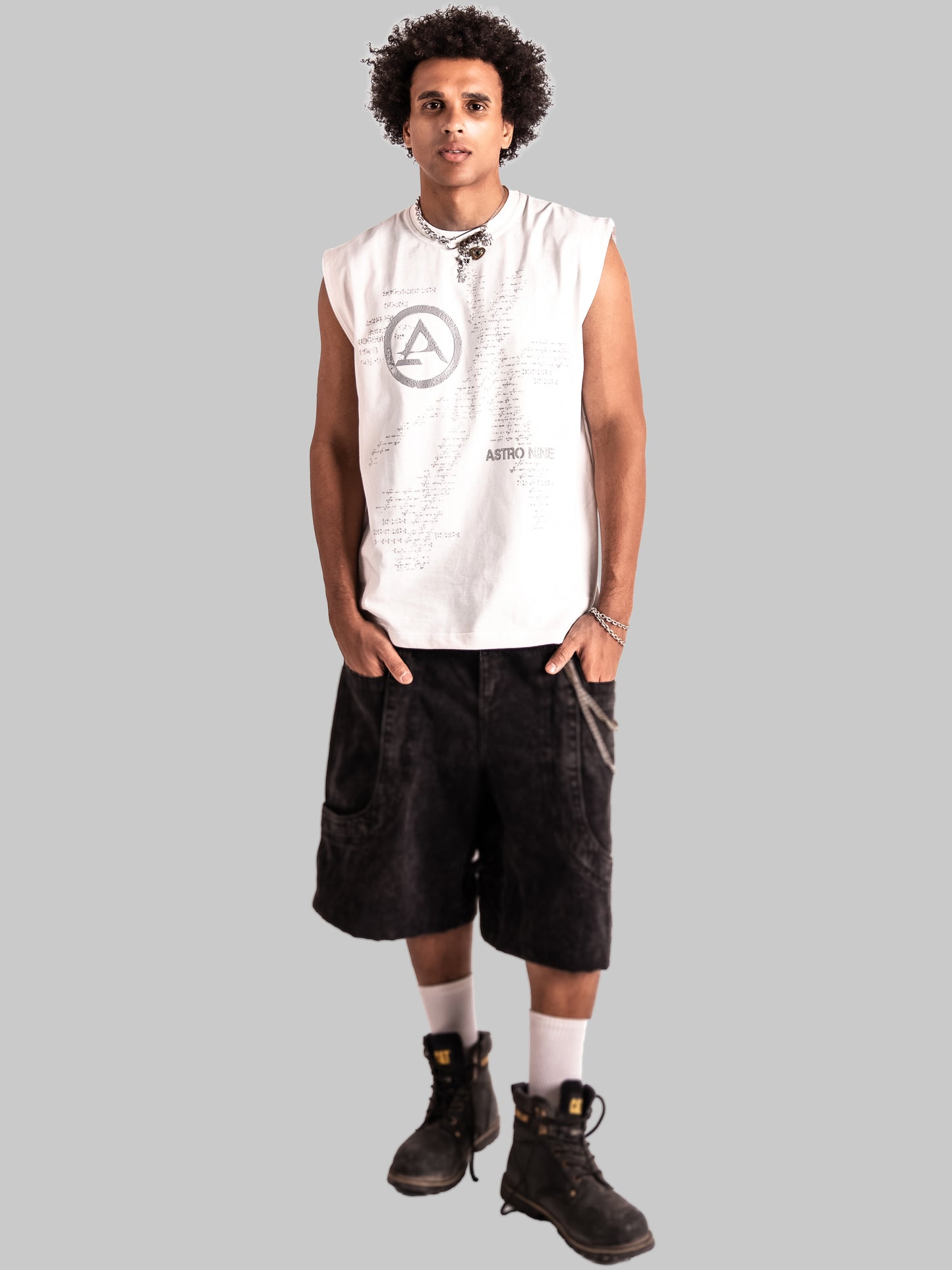 ASTRO STATIC SLEEVLESS TEE