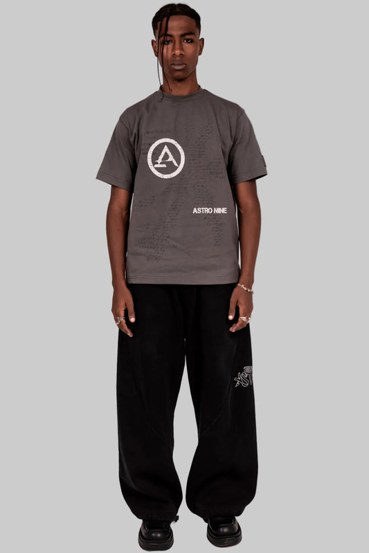 ASTRO9-GRAY STATIC TEE