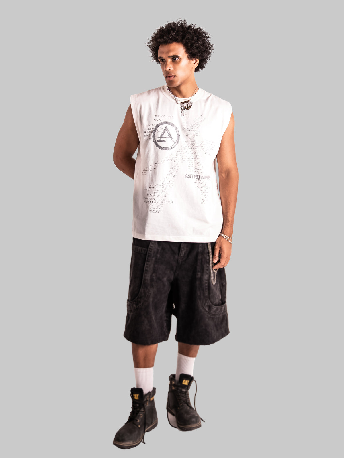 ASTRO STATIC SLEEVLESS TEE