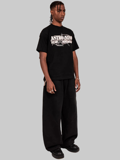 ASTRO9- BLACK STELLAR TEE