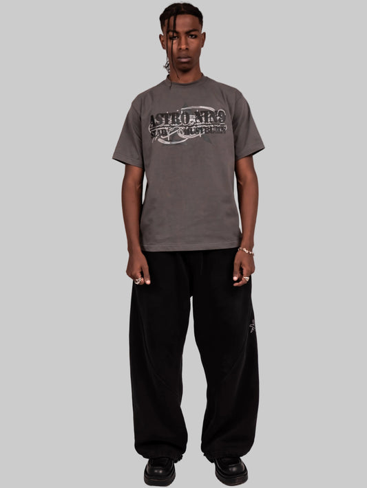 ASTRO9- GRAY STELLAR TEE