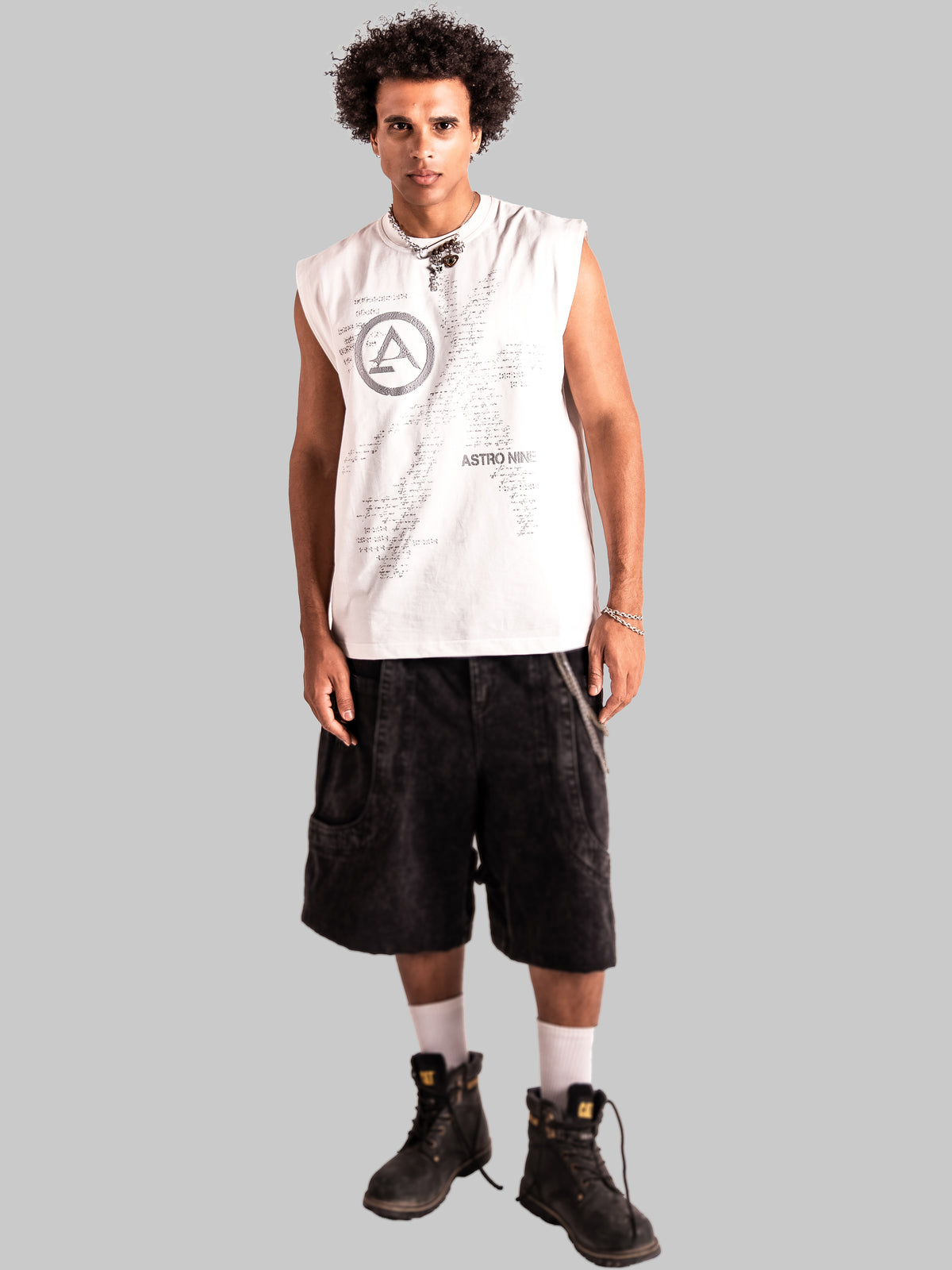 ASTRO STATIC SLEEVLESS TEE