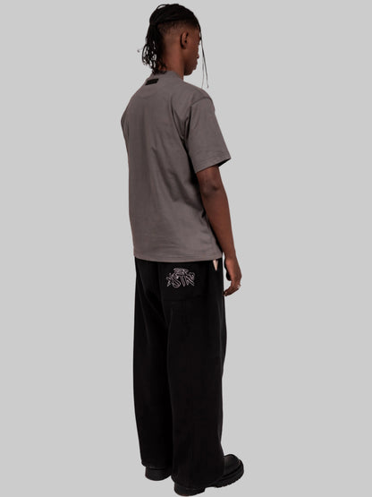 ASTRO9- GRAY STELLAR TEE