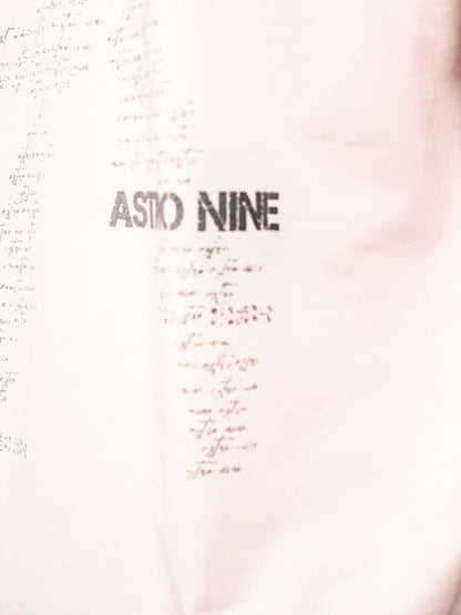 ASTRO9-WHITE STATIC TEE