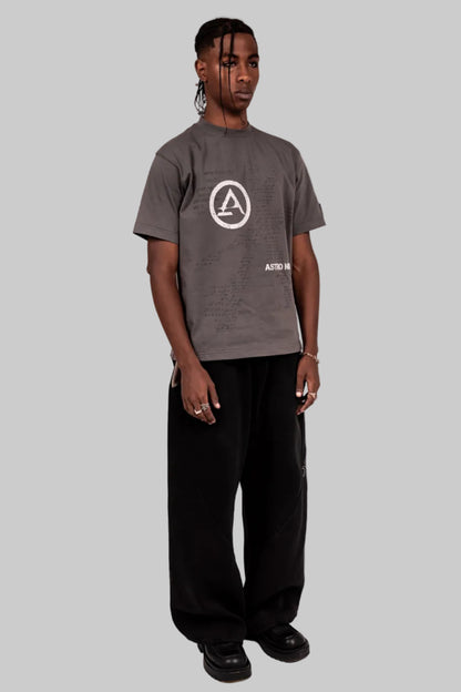 ASTRO9-GRAY STATIC TEE