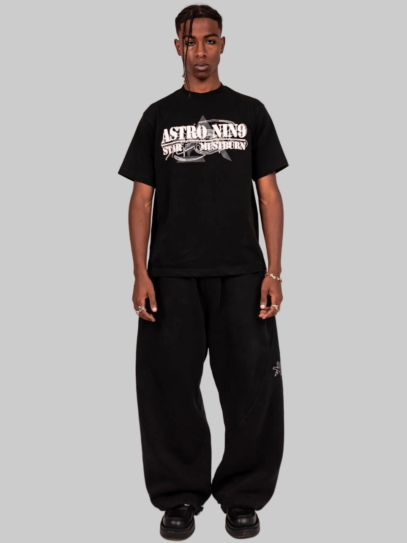 ASTRO9- BLACK STELLAR TEE