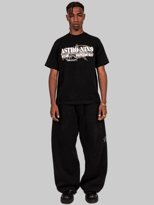 ASTRO9- BLACK STELLAR TEE