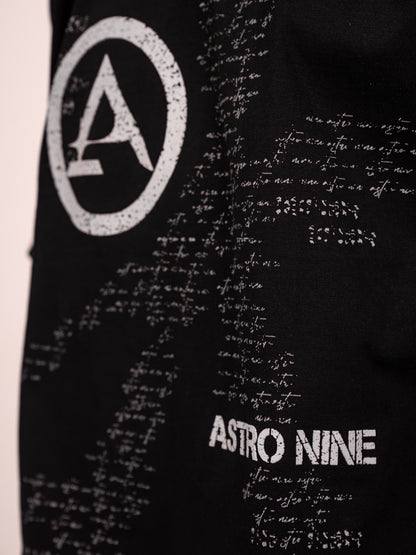 ASTRO9-BLACK STATIC TEE