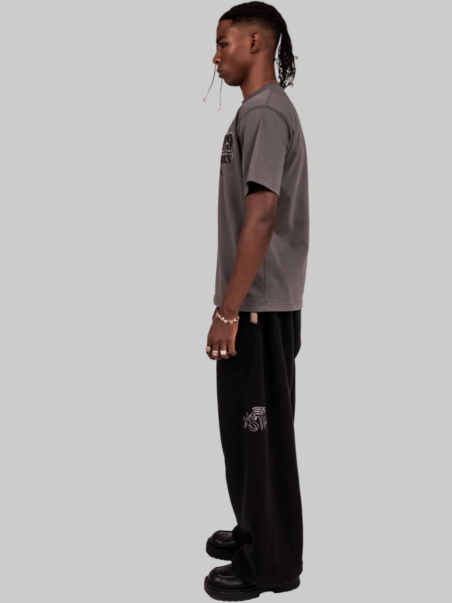 ASTRO9- GRAY STELLAR TEE